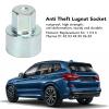 Wheel Lock Key Anti Theft Lug Nut Key Socket Replacement for 1 3 5 6 7 Series X1 X2 X3 X4 X5 X6 Z4 (051) view 2