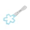 Q1-TECH, JDM Tsurikawa Ring Japanese Subway Train Bus Car Handle Sakura Flower Shaped Handle Hand Strap Rear Front Bumper Warning Rings Drift Charm Drift Car Accessory (Light Blue/White) view 1