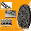 Chikia CT200U Rear Jackshaft Chain,420 Mini Bike Chain 90 Link Compatible with Coleman CT200U-EX BT200X MB200 Baja mini Bike Rear Drive Chian view 3