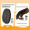 Chikia CT200U Rear Jackshaft Chain,420 Mini Bike Chain 90 Link Compatible with Coleman CT200U-EX BT200X MB200 Baja mini Bike Rear Drive Chian view 4