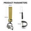 Leather Car Keychain,Carbon Fiber Key Fob with Anti-Lost D-Ring & Key Ring view 2