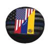 America Venezuela Friendship Flag Ultimate Tire Protection: Premium Quality Tire Cover for All-Season Defense view 3