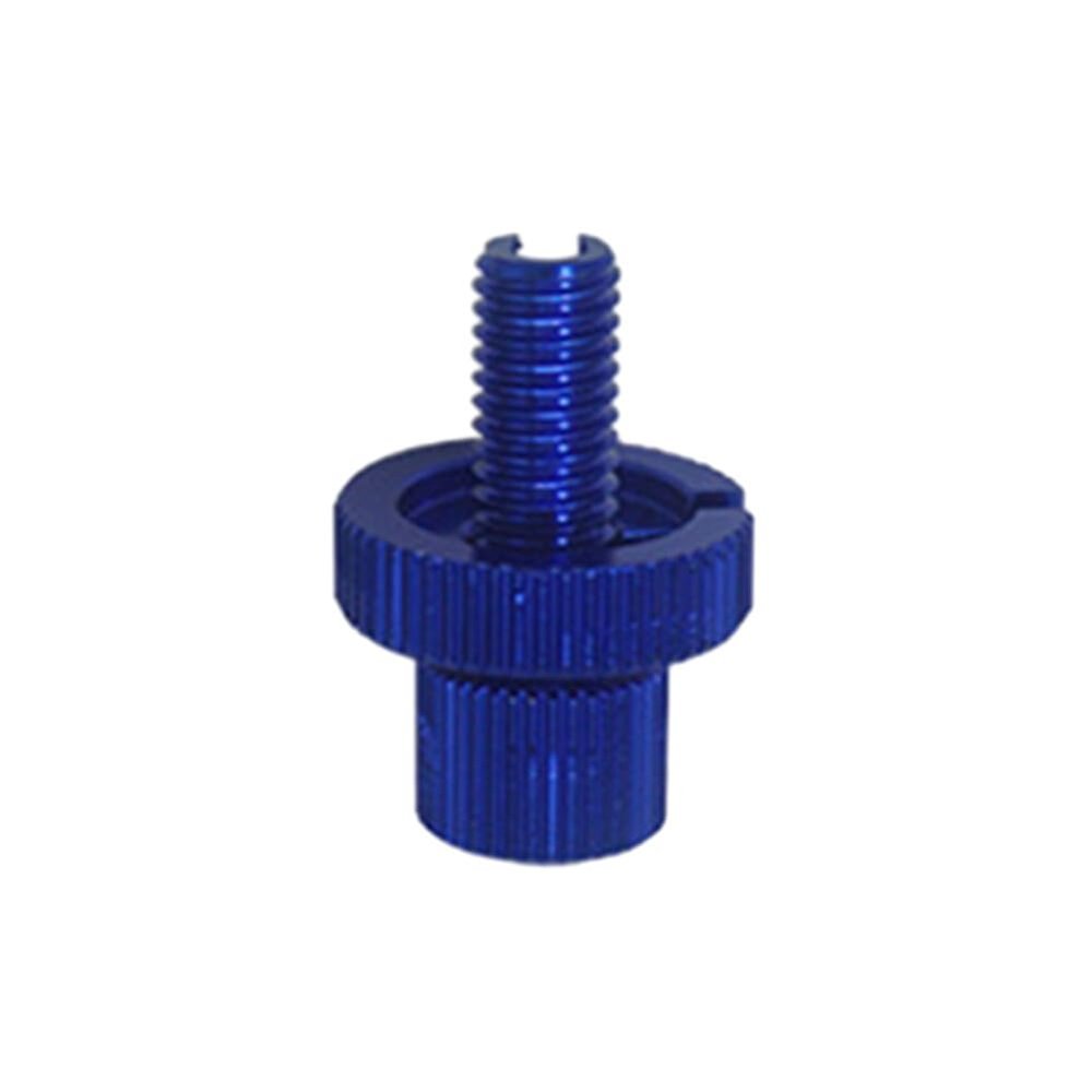 Surakey Blue Bike Bicycle Motorcycle Aluminum Alloy Brake Clutch Throttle Lever Cable Adjuster Screws Fastener Bolt Accessories Adjusting M8 Thread Screw Replacement Parts