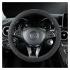 FUERU Car Steering Wheel Cover Set Car Steering Wheel Cover Ultra-Thin Leather Four Seasons Available Personalized Car Interior (Color : 2#) view 1