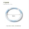 FUERU Car Steering Wheel Cover Set Car Steering Wheel Cover Breathable Fiber Linen Ultra-Thin Comfortable Cute Car Interior (Color : 3#) view 2