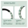 FUERU Car Steering Wheel Cover Set Car Steering Wheel Cover Cotton and Linen Leather Breathable Moisture-Removing Car Interior (Color : 1#) view 3