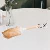 Cleaning Duster with Wood Handle Portable Washable Dust Cleaner for Home and Car Lightweight Multi-Purpose Tool for Easy and Care view 3