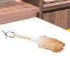 Cleaning Duster with Wood Handle Portable Washable Dust Cleaner for Home and Car Lightweight Multi-Purpose Tool for Easy and Care view 4