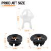 Topkidame 3 Pcs Car Hood Support Prop Rod Holder Clip Fits for Honda Accord Odyssey Prelude view 2