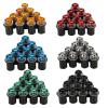 TCHAU Bodywork Kits 10PCS Motorcycle Windscreen Windshield Fairing Bolt Screw Kit Well Nuts M5 15mm Parts (Color : Black) view 2