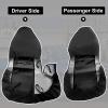 LEZZYRUCK Custom-Fit Front Seat Covers Compatible with 1998-2003 Ford Ranger Pickup 60/40 High Back Seats, Car Seat Covers Front Seat Without Console view 4