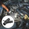 Partuto Engine Radiator Coolant Hose Connector No.1K0121087H - Car Interior Heater Hose Connector - for Volkswagen Eos 2.0L 2007-2008 Plastic Black 1 Pc view 3