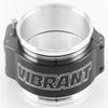 Vibrant 3.5in O.D. Aluminized HD 2.0 Clamp Assembly - Anodized Black view 3