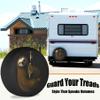 Camper Trailer Tire Covers Beer Sloth Camping Weatherproof Universal Fit for Camper Trailer RV SUV Truck 12 Inch view 2