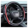 FUERU Car Steering Wheel Cover Set Car Steering Wheel Cover Breathable Leather Beautiful and Durable Car Interiors Gifts (Color : 1#) view 1