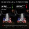 CXCCOI 2PCS Car Door Lights Logo Projector,HD Car Welcome Light LED Courtesy Light for Cool Car Decorations,Universal Car Door Projector Lights Fit All Vehicle Models (Eagle Flag) view 3
