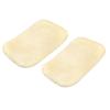 M METERXITY 2 Pack Shoes Polishing Gloves - Clean and Polish Leather Products, Cleaning Shine Cloth Apply to Leather Bags, Shoes, Sofas (7.68" x 4.72", Yellow) view 1