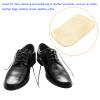 M METERXITY 2 Pack Shoes Polishing Gloves - Clean and Polish Leather Products, Cleaning Shine Cloth Apply to Leather Bags, Shoes, Sofas (7.68" x 4.72", Yellow) view 2