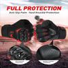Mmhpluos Motorcycle Gloves,Touchscreen Motorbike Gloves with Hard Knuckle Tactical Gloves Riding Gloves Anti-Slip Airsoft Gloves Motorcross Dirt Bike Bicycle Racing ATV UTV Gloves view 4