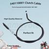 Amavoler 540110001 Clutch Cable Aftermarket Replacement Parts Compatible for Kawasaki KLR 650 KLR650 1987-2007 .OEM#:540110001. view 2