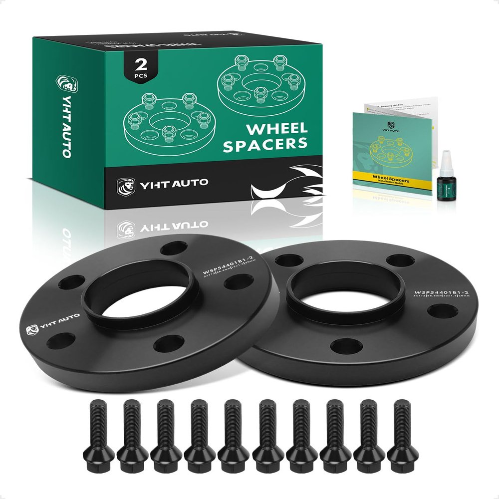 YHTAUTO 5x112 Hub Centric Wheel Spacers 20 mm for Mercedes-Benz, Set of 4