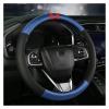 FUERU Car Steering Wheel Cover Set Car Steering Wheel Cover Four-Season Carbon Fiber Ultra-Thin Fit Car Interior Birthday Gift (Color : 1#) view 1