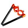 ONE.K.S Motorcycle Handlebar Top Clamp Racing Refit Clip On Handle Bars Front End Upper Top Clamp CNC Aluminum For RC390 RC200 2022-2023 view 1