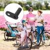 VANZACK 2 Pcs Bike Trailer Hitch Connector Cycling Coupler Trailer Coupler Attachment Bike Accessories for Child Cart and view 2