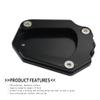 Wodpice Motorcycle Kickstand Extension Plate Foot Side Stand Enlarge Pad For K1600GT/K1600GTL 2017 2018 2019 2020-2023 view 3