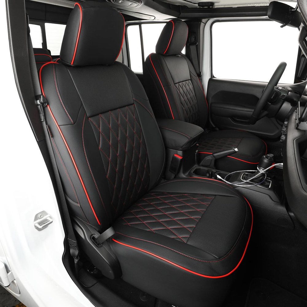 EKR Car Gladiator Seat Covers 2020-2026,Leatherette Full Set