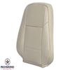 Richmond Auto Upholstery - Driver Side Lean Back Compatible with 2013-2018 Lexus ES350 ES350h ES300h, Replacement Genuine Non Perforated Leather Seat Cover, Tan view 2