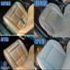 Richmond Auto Upholstery - Driver Side Lean Back Compatible with 2013-2018 Lexus ES350 ES350h ES300h, Replacement Genuine Non Perforated Leather Seat Cover, Tan view 4