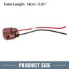 A ABSOPRO 9012 9006 Light Female Adapters Wiring Harness Sockets for Halogen Bulbs Headlights Fog Lights Cable Harness Connector (Set of 2) view 4