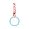 Q1-TECH, JDM Tsurikawa Ring Japanese Subway Train Bus Car Handle Round Circle Shaped Handle Hand Strap Rear Front Bumper Warning Rings Drift Charm Drift Bosozoku Car Accessory (Light Blue/PKF) view 1