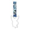 Q1-TECH, JDM Tsurikawa Ring Japanese Subway Train Bus Car Handle BUNNY Shaped Handle Hand Strap Rear Front Bumper Warning Rings Drift Charm Drift Bosozoku Car Accessory (White/BLW) view 1