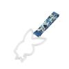Q1-TECH, JDM Tsurikawa Ring Japanese Subway Train Bus Car Handle BUNNY Shaped Handle Hand Strap Rear Front Bumper Warning Rings Drift Charm Drift Bosozoku Car Accessory (White/BLW) view 3