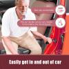 KOUNATSURI Car Door Handle for Elderly Car Assist Support Handle Multifunction Car Door Latch Bar for Seniors and Handicapped(Red) view 2