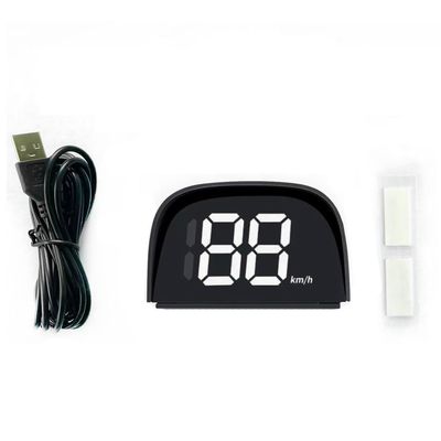 Shkalacar Car Digital GPS Speedometer Car HUD Heads Up Display with Speed, Mph/KmhUSB Plug and Play for All Car