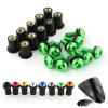 TCHAU Bodywork Kits M5*16 Windscreen Bolts Screws for Kawasaki ZZR 600 1990-2008 for Versys 650 2007-2019 2018 2017 2016 2015 1000 2012-2019 2018 2017 2016 Parts (Color : Green) view 2