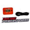 RacingPowerSports Digital Hour Meter Motorcycle ATV Snowmobile Marine Dirt Bike (Orange) view 1