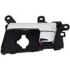 Garage-Pro Front, Driver Side Interior Door Handle Compatible with 2011-2016 Kia Optima Chrome view 2