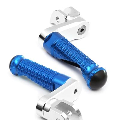 MCMOTOPARTS M-PRO Rider Footpegs 1.5 inch Extended Foot Pegs Blue Compatible with ZX-6R 636 Ninja 13-2020 16 17 18 19 20