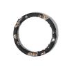 FUERU Car Steering Wheel Cover Set Car Steering Wheel Cover Fashion Rhinestone Fabric Sweat-Absorbing and Breathable Car Interior (Color : 1#) view 1