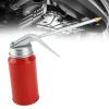 2Pcs Spray Gun Oiler Can Cold Rolled Steel Hand Pump Oil Cans (200ml) Compatible with Rolling Bearings, Motorcycles, and Industrial Equipment view 2