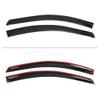 TFOPDNB 2DRCoupe Window Visors Rain Guard Shade Deflector 2Pc Set Acrylic Left, Right 4CAR-WD-HC062-92410 view 2