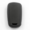 Btopars 2pcs 5 Buttons Silicone Rubber Flip Key Fob Cover Case Protector Holder Compatible with Chevrolet Camaro Cruze Equinox Impala Malibu Sonic Black Pink view 4