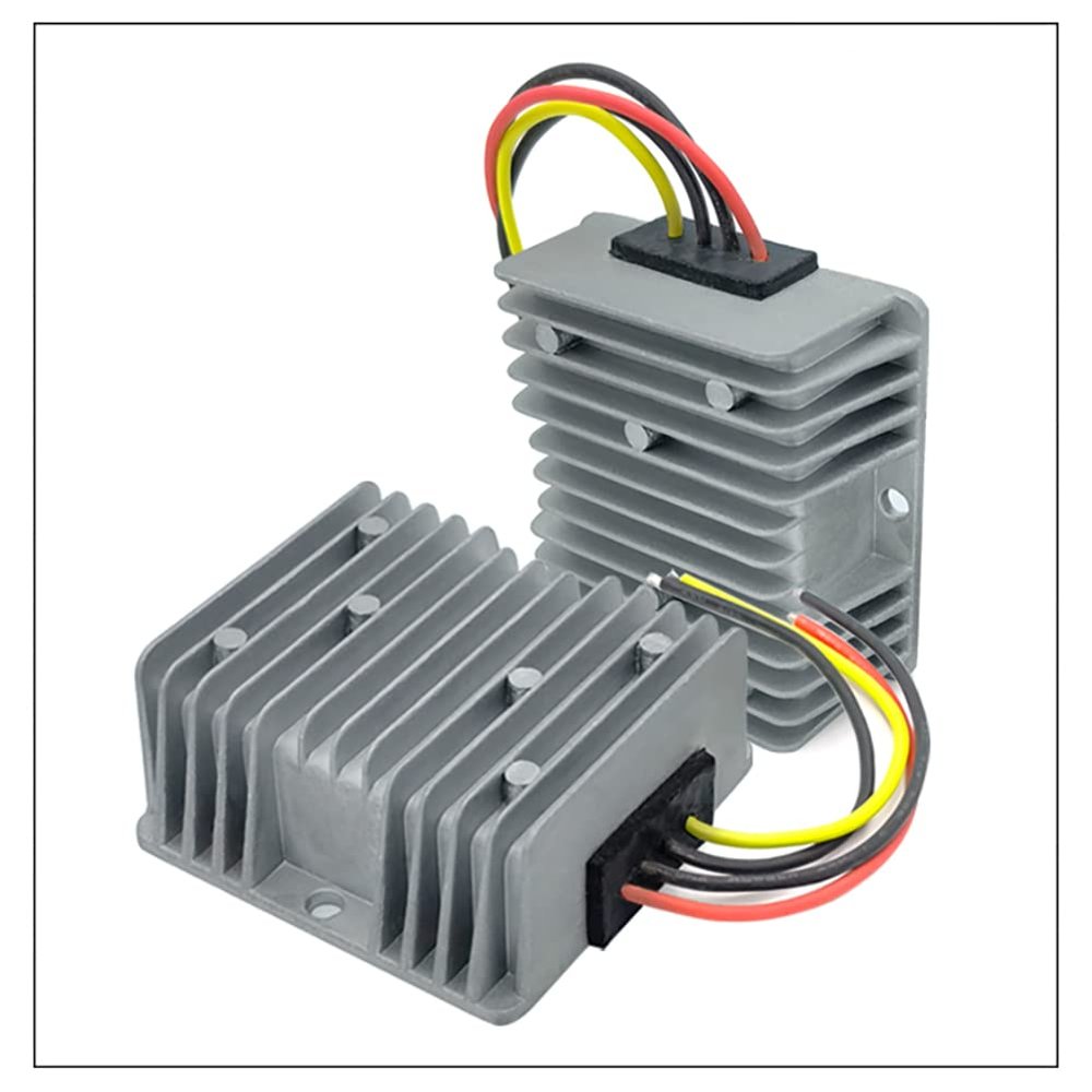 12V-55V to 5V 15A 75W Buck Converter USB Power Supply for Truck RV Dash Cam GPS Waterproof