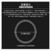 FUERU Car Steering Wheel Cover Set Car Steering Wheel Cover Comfortable Leather Breathable Sweat-Absorbing Car Interior (Color : 4#) view 2
