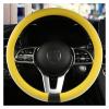 FUERU Car Steering Wheel Cover Set Car Steering Wheel Cover Breathable Leather Four Seasons Available Exquisite Car Interior (Color : 5#) view 1