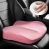 UVCMDUI Wedge Cushion Car Seat Booster, Washable Adult Car Booster Seat for Driver, Non-Slip Backless Booster Car Seat Portable Car Seat Heightening 10cm for Short People Driving,Pink view 1